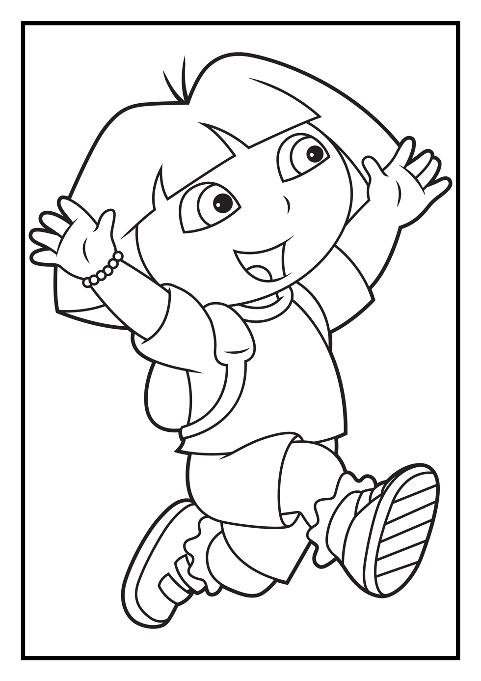 Dora Diego Coloring Pages 5